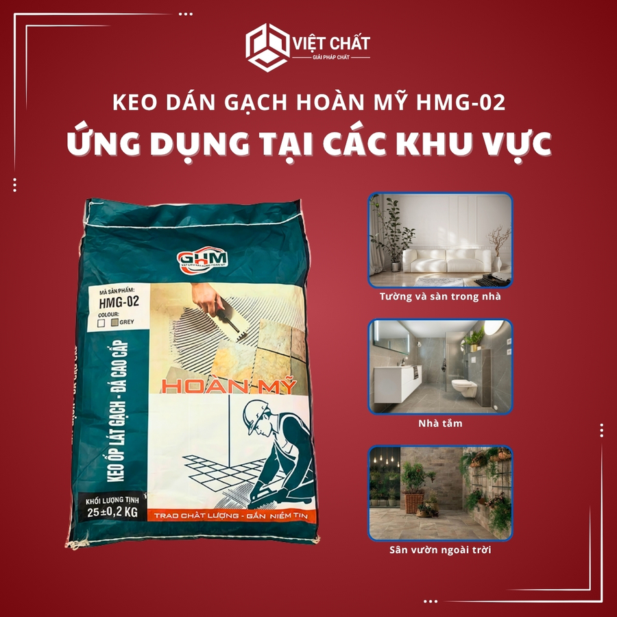 Keo dán gạch Hoàn Mỹ HMG-02