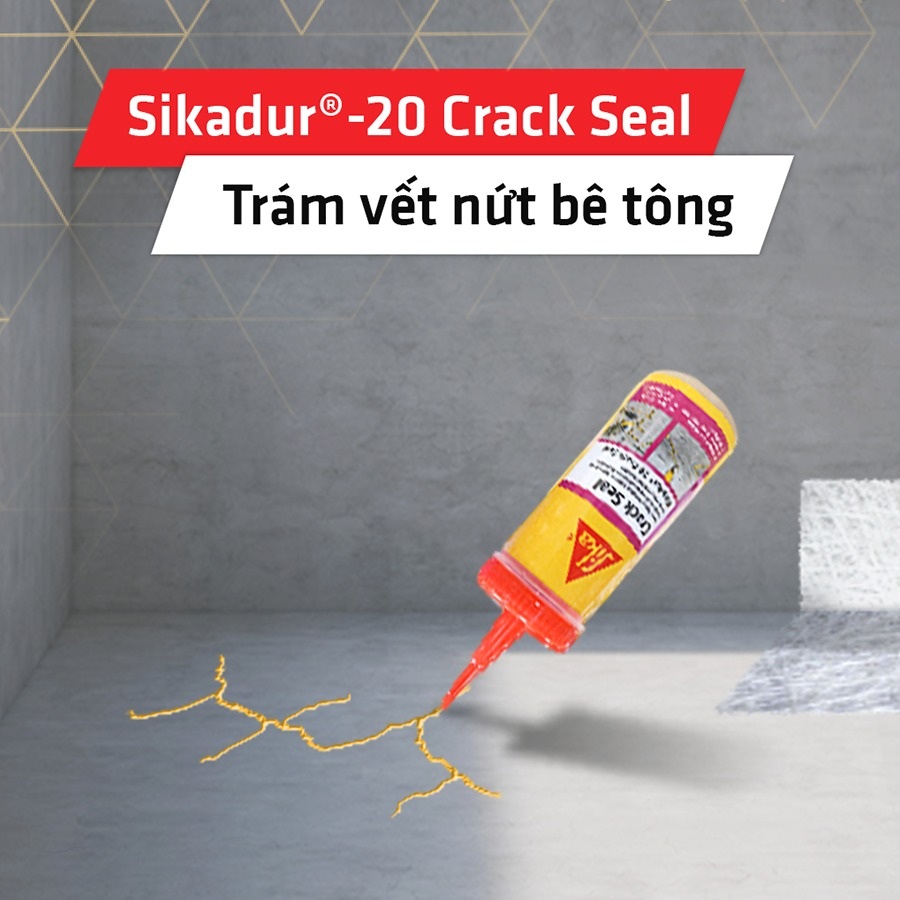 Keo trám vá Sikadur 20 Crack Seal