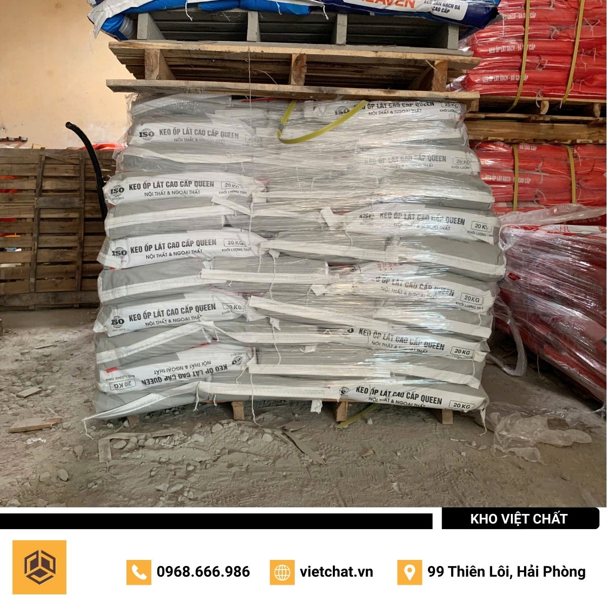 Mua keo dán gạch Queen tại Kho Việt Chất