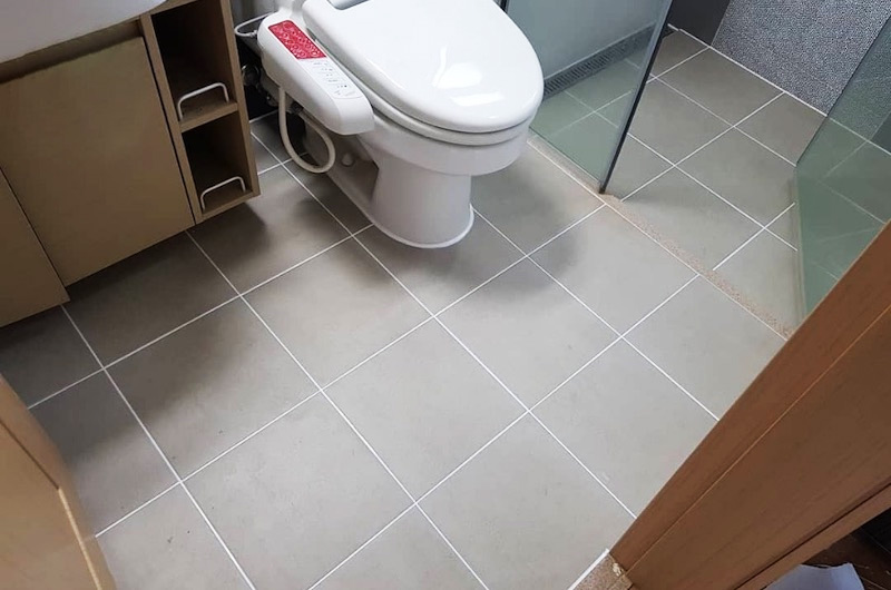 Ron gạch nhà tắm