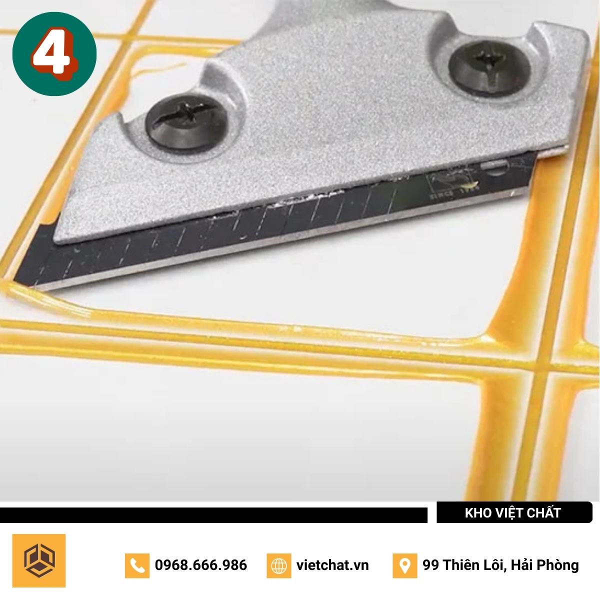 Loại bỏ keo thừa