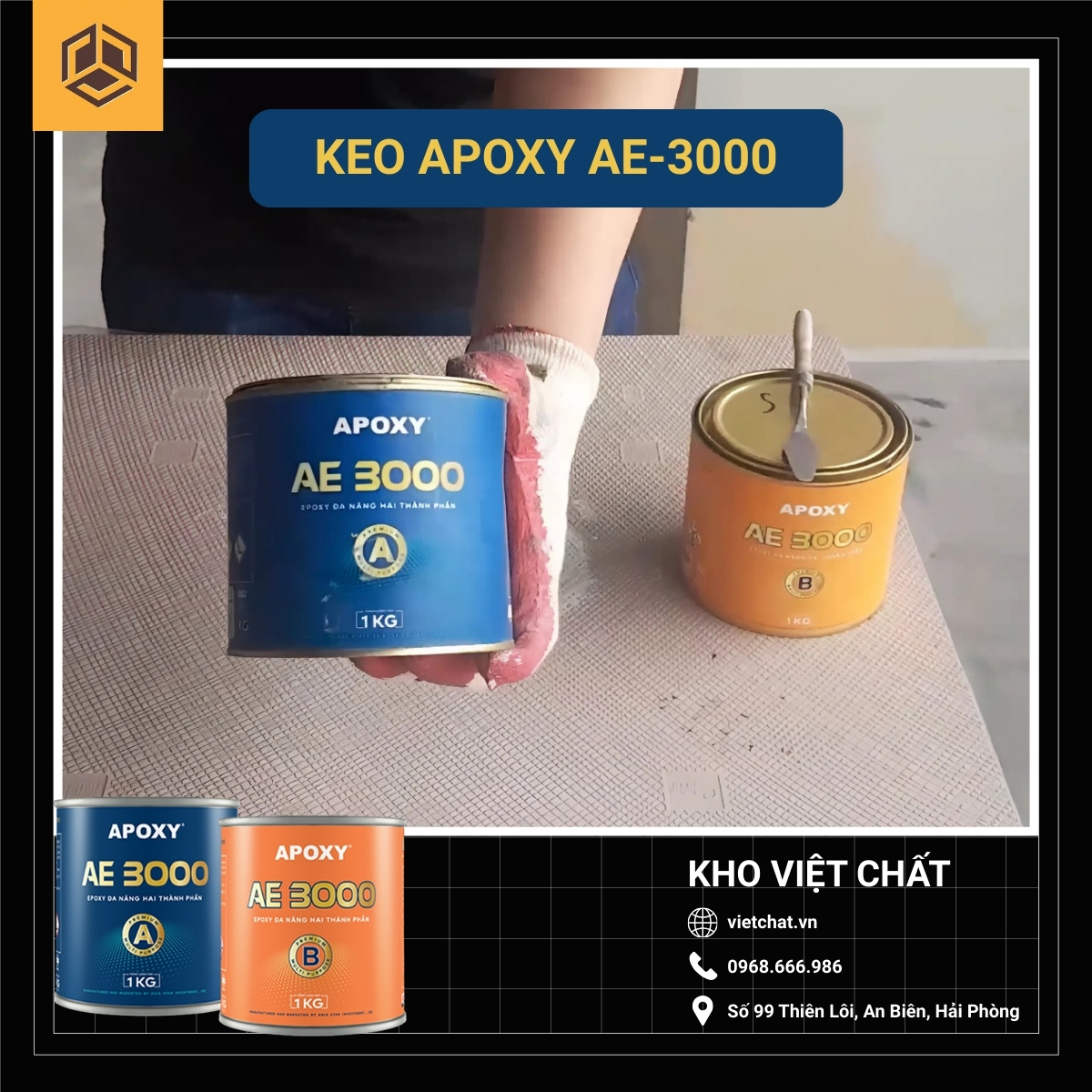 Keo APOXY AE-3000