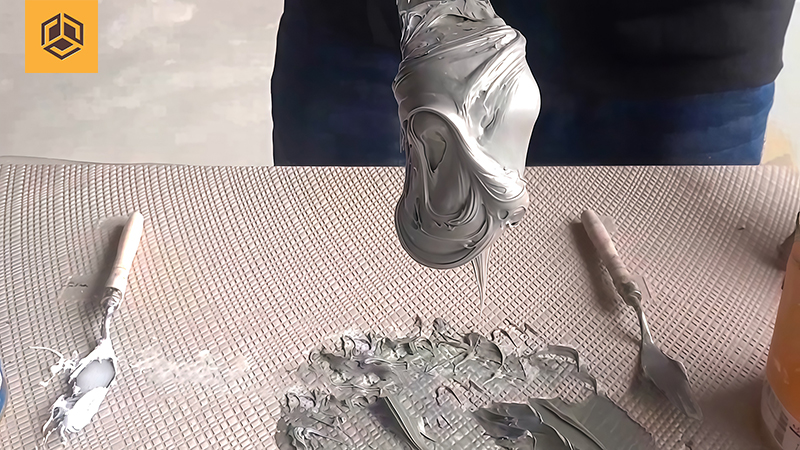 Thi công keo APOXY AE-3000