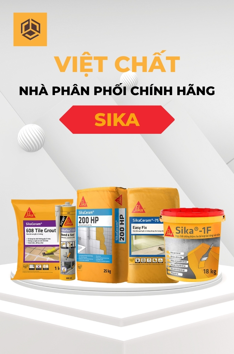 Banner Việt Chất - Nhà phân phối chính hãng Sika